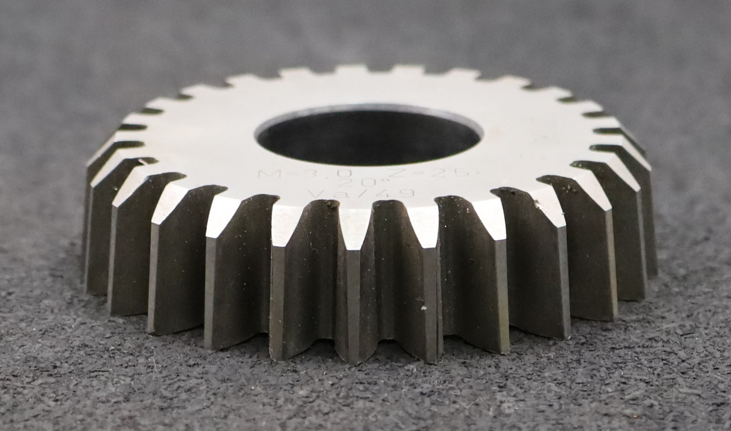 Bild des Artikels LORENZ-Scheibenschneidrad-m=-3mm-EGW-20°-Z=-25-Ø83x20xØ1-1/4"-gebraucht