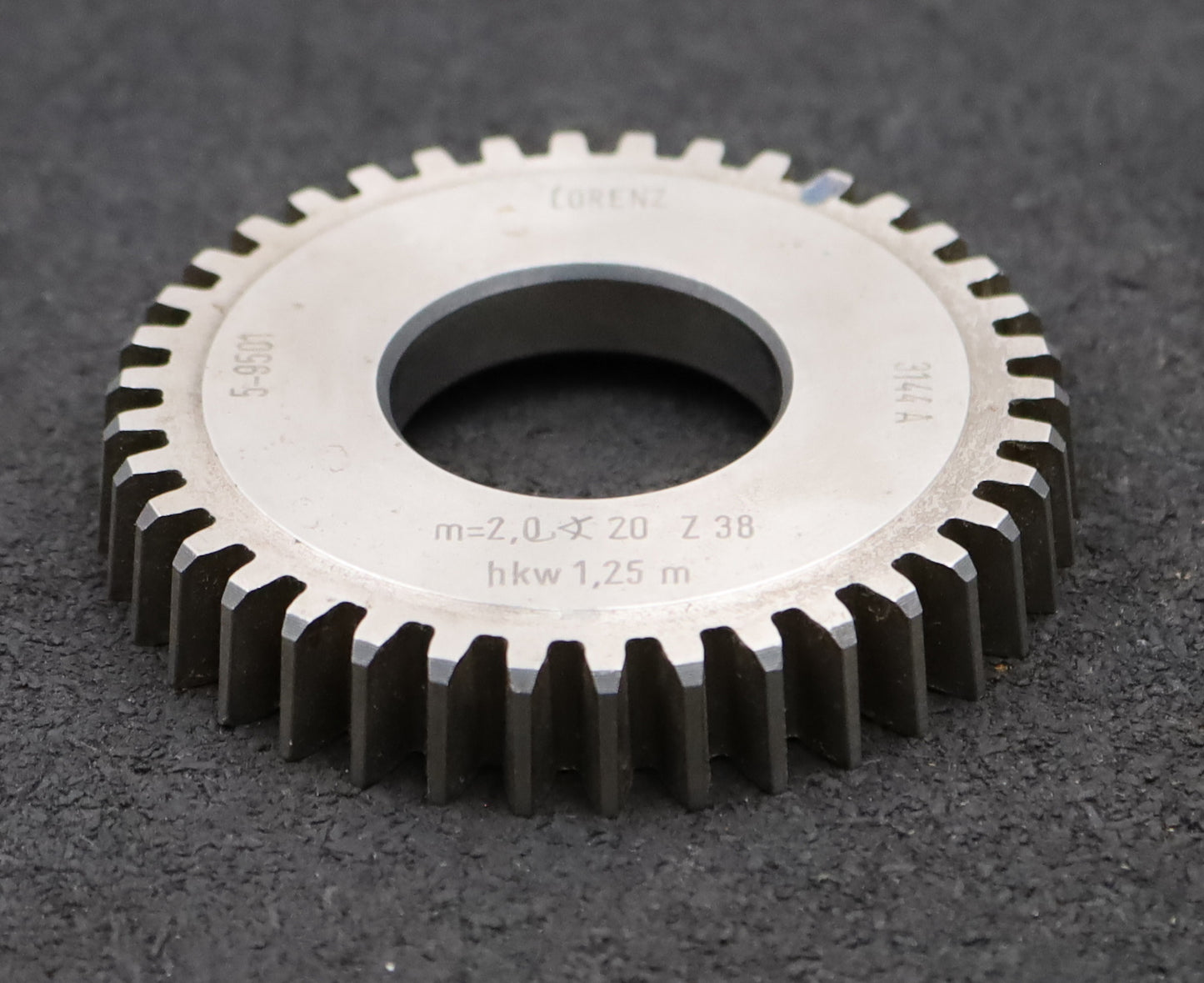 Bild des Artikels LORENZ-Scheibenschneidrad-m=-2,0mm-EGW-20°-Z=-38-Kh=-1,25m-Ø81x13xØ1-1/4"