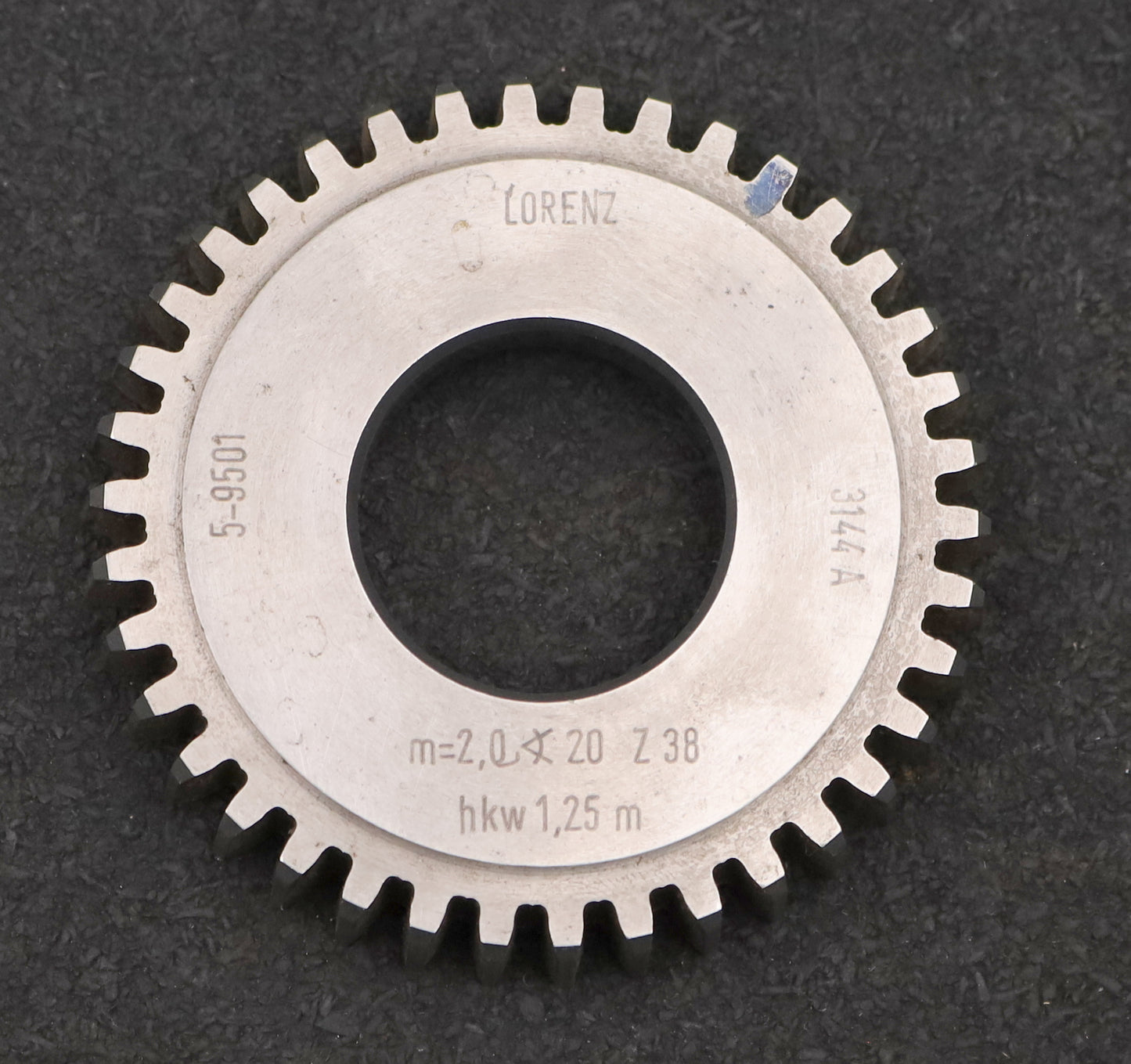 Bild des Artikels LORENZ-Scheibenschneidrad-m=-2,0mm-EGW-20°-Z=-38-Kh=-1,25m-Ø81x13xØ1-1/4"