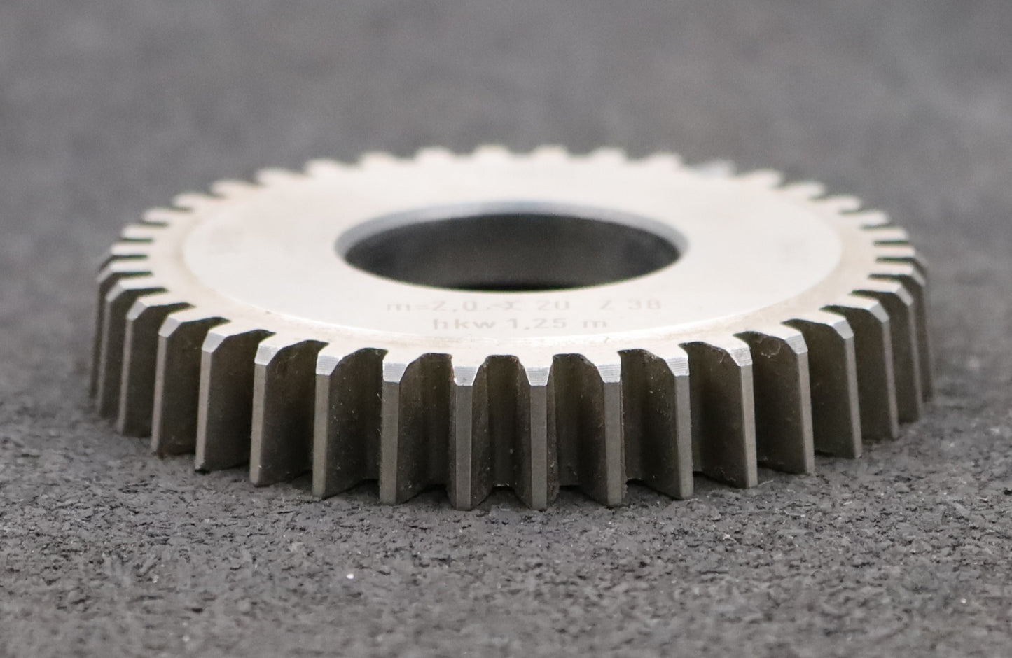 Bild des Artikels LORENZ-Scheibenschneidrad-m=-2,0mm-EGW-20°-Z=-38-Kh=-1,25m-Ø81x13xØ1-1/4"