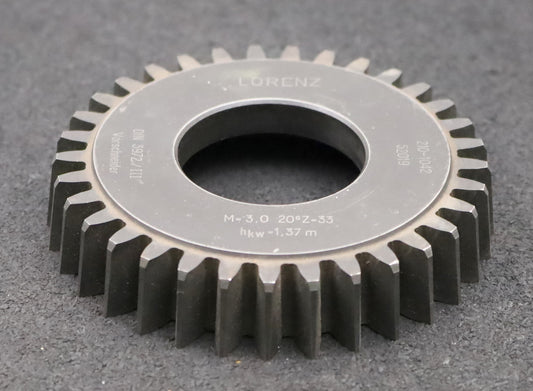 Bild des Artikels LORENZ-Scheibenschneidrad-Vorschneider-m=-3mm-EGW-20°-Z=-33-hkw=-1,37m-BP-III