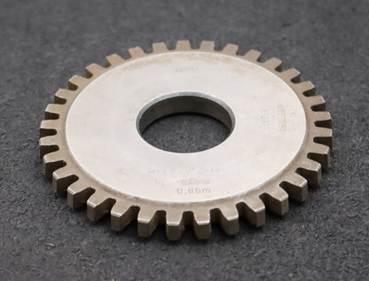 Bild des Artikels LORENZ-Scheibenschneidrad-m=-3,0mm-EGW-20°-Z=-33-hkw=-0,65m-Ø101x10xØ1-1/4"