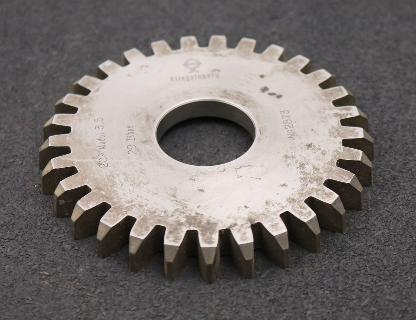 Bild des Artikels KLINGELNBERG-Scheibenschneidrad-m=-3,5mm-EGW-20°-Z=-29-Ø109x11xØ1-1/4"-gebraucht