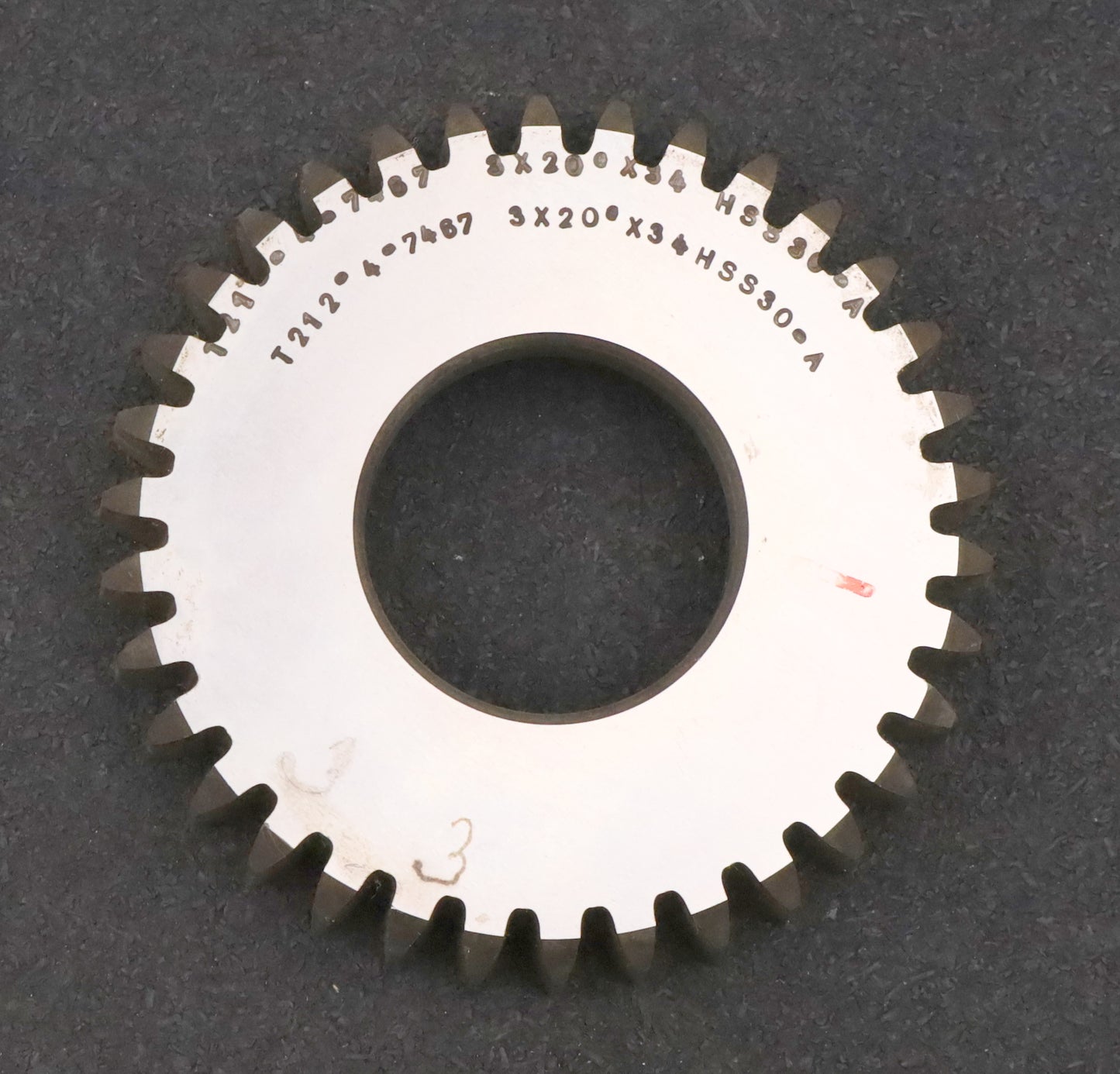 Bild des Artikels Scheibenschneidrad-m=-3mm-EGW-20°-Z=-34-Ø111x22xØ1-3/4"-Qualität-A-gebraucht