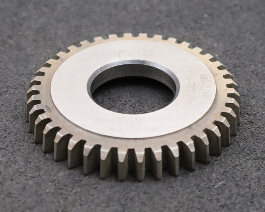 Bild des Artikels LORENZ-Scheibenschneidrad-m=-2,0mm-EGW-20°-Z=-38-hkw=-1,25m-BP-II-DIN3972