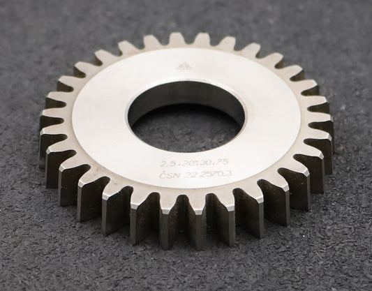 Bild des Artikels TOS-Scheibenschneidrad-m=-2,5mm-EGW-20°-Z=-30-Ø82x13xØ1-1/4"-gebraucht