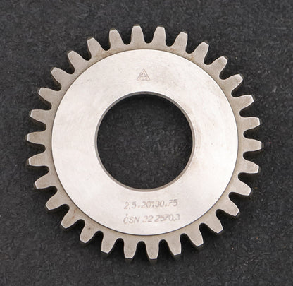 Bild des Artikels TOS-Scheibenschneidrad-m=-2,5mm-EGW-20°-Z=-30-Ø82x13xØ1-1/4"-gebraucht