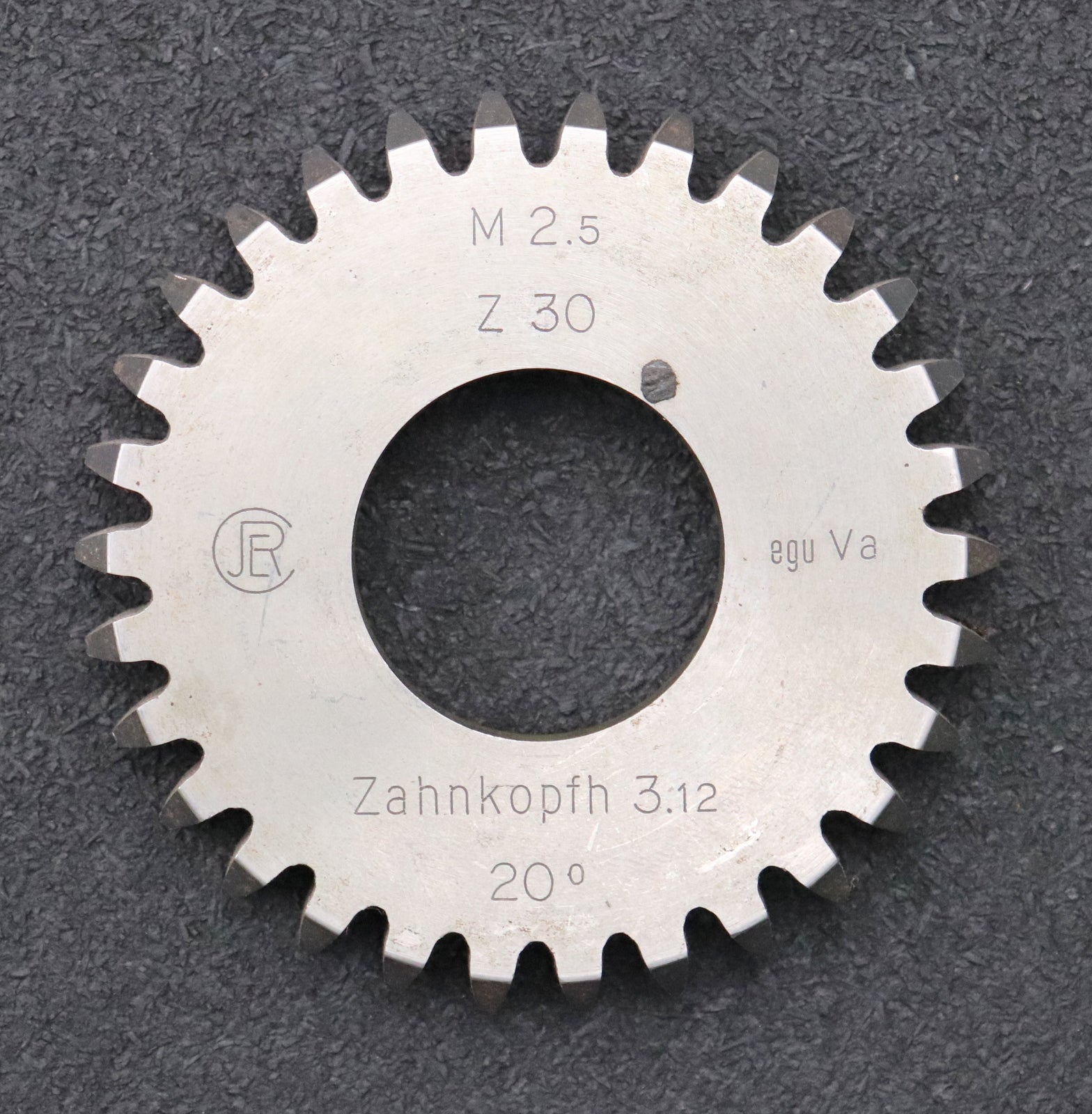 Bild des Artikels Scheibenschneidrad-m=-2,5mm-EGW-20°-Z=-30-Zahnkopfhöhe-3,12mm-Ø81x12xØ1-1/4''