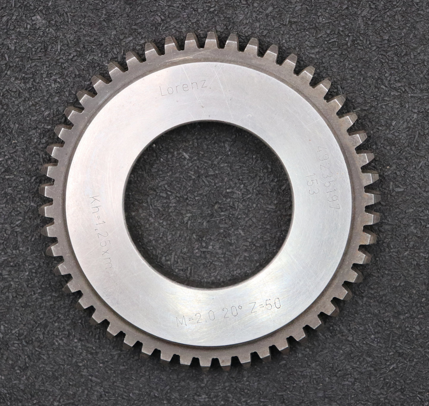 Bild des Artikels LORENZ-Scheibenschneidrad-m=-2mm-EGW-20°-Z=-50-Kh=-1,25xm-Ø104x11xØ50mm