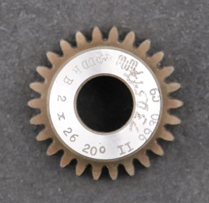 Bild des Artikels PWS-Glockenschneidrad-m=-2mm-EGW-20°-Z=-26-BP-II-Ø58x33xØ20mm-Qualität-B