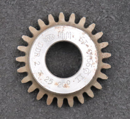 Bild des Artikels PWS-Glockenschneidrad-m=-2mm-EGW-20°-Z=-25-BP-II-Ø54x17xØ20mm-gebraucht