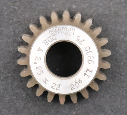 Bild des Artikels PWS-Glockenschneidrad-m=-2,25mm-EGW-20°-Z=-22-BP-II-Ø56x33xØ20mm-Qualität-A