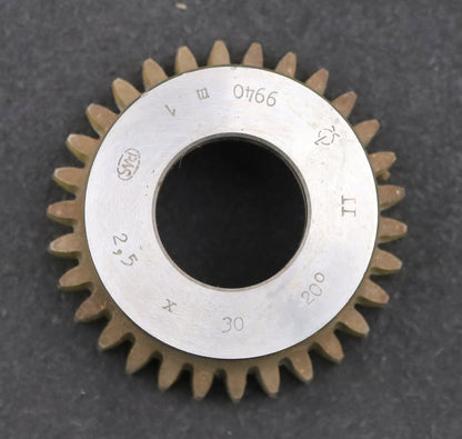 Bild des Artikels PWS-Glockenschneidrad-m=-2,5mm-EGW-20°-Z=-30-BP-II-Ø82x40xØ1-1/4''-gebraucht