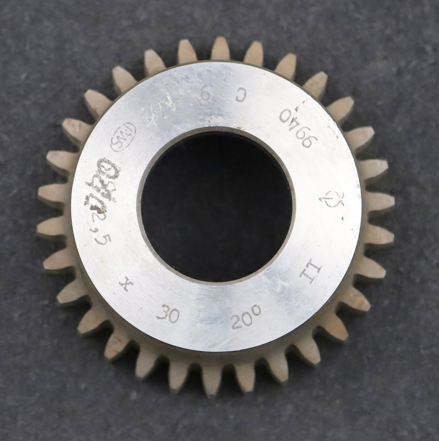 Bild des Artikels PWS-Glockenschneidrad-m=-2,5mm-EGW-20°-Z=-30-BP-II-gebraucht-Ø82x37xØ1-1/4''