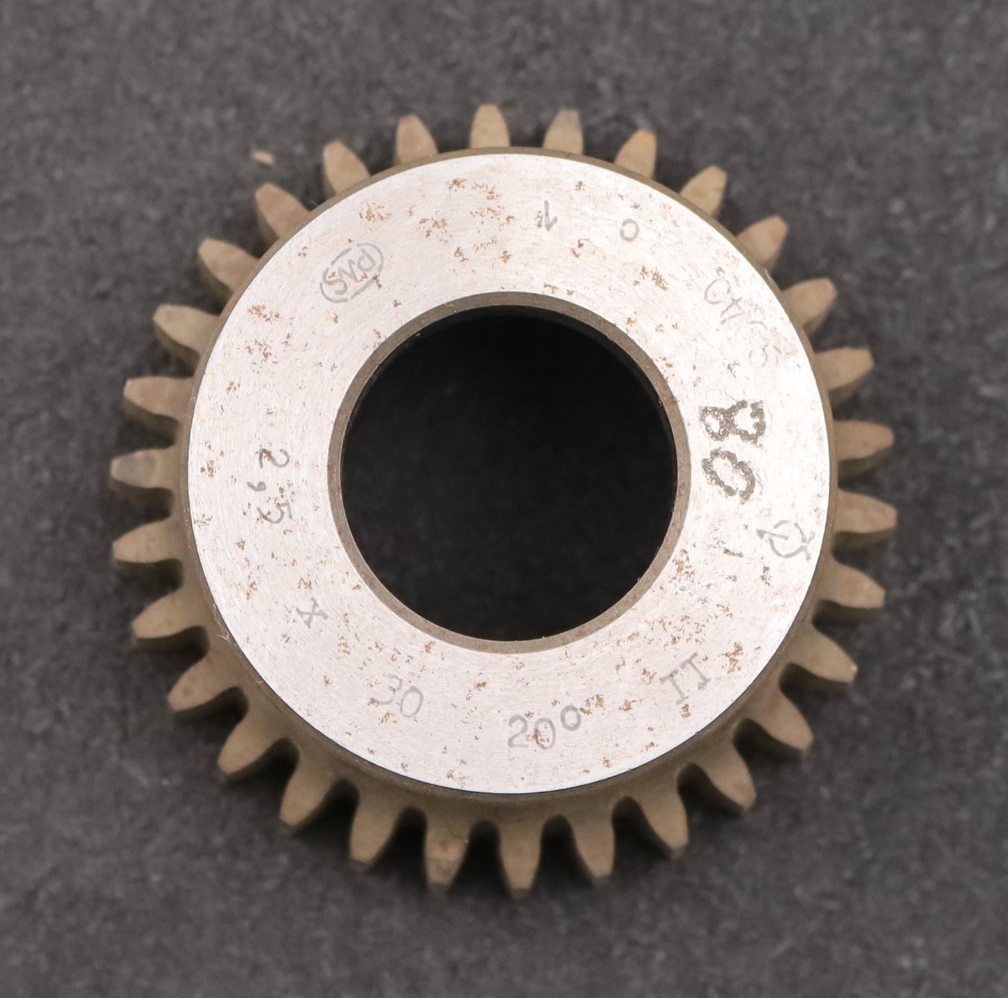 Bild des Artikels PWS-Glockenschneidrad-m=-2,5mm-Z=-30-BP-II-Ø82x40xØ1-1/4''-gebraucht-EGW-20°