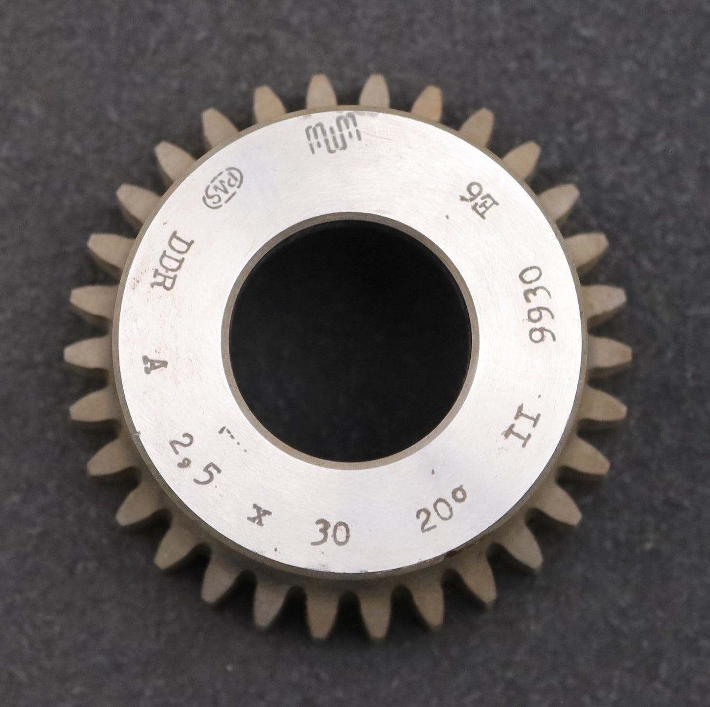 Bild des Artikels PWS-Glockenschneidrad-m=-2,5mm-EGW-20°-Z=-30-BP-II-Ø82x43xØ1-1/4''-Qualität-A