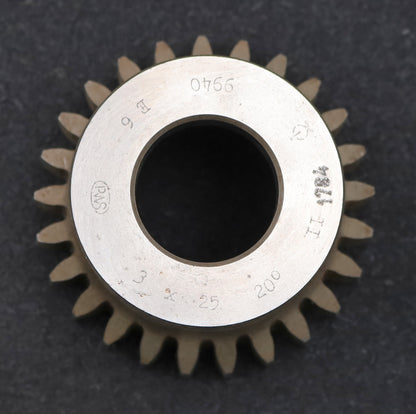 Bild des Artikels PWS-Glockenschneidrad-m=-3mm-EGW-20°-Z=-25-BP-II-Ø84x44xØ1-1/4''-gebraucht