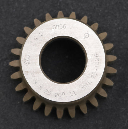 Bild des Artikels PWS-Glockenschneidrad-m=-3mm-EGW-20°-Z=-25-BP-II-Ø84x42xØ1-1/4''-gebraucht