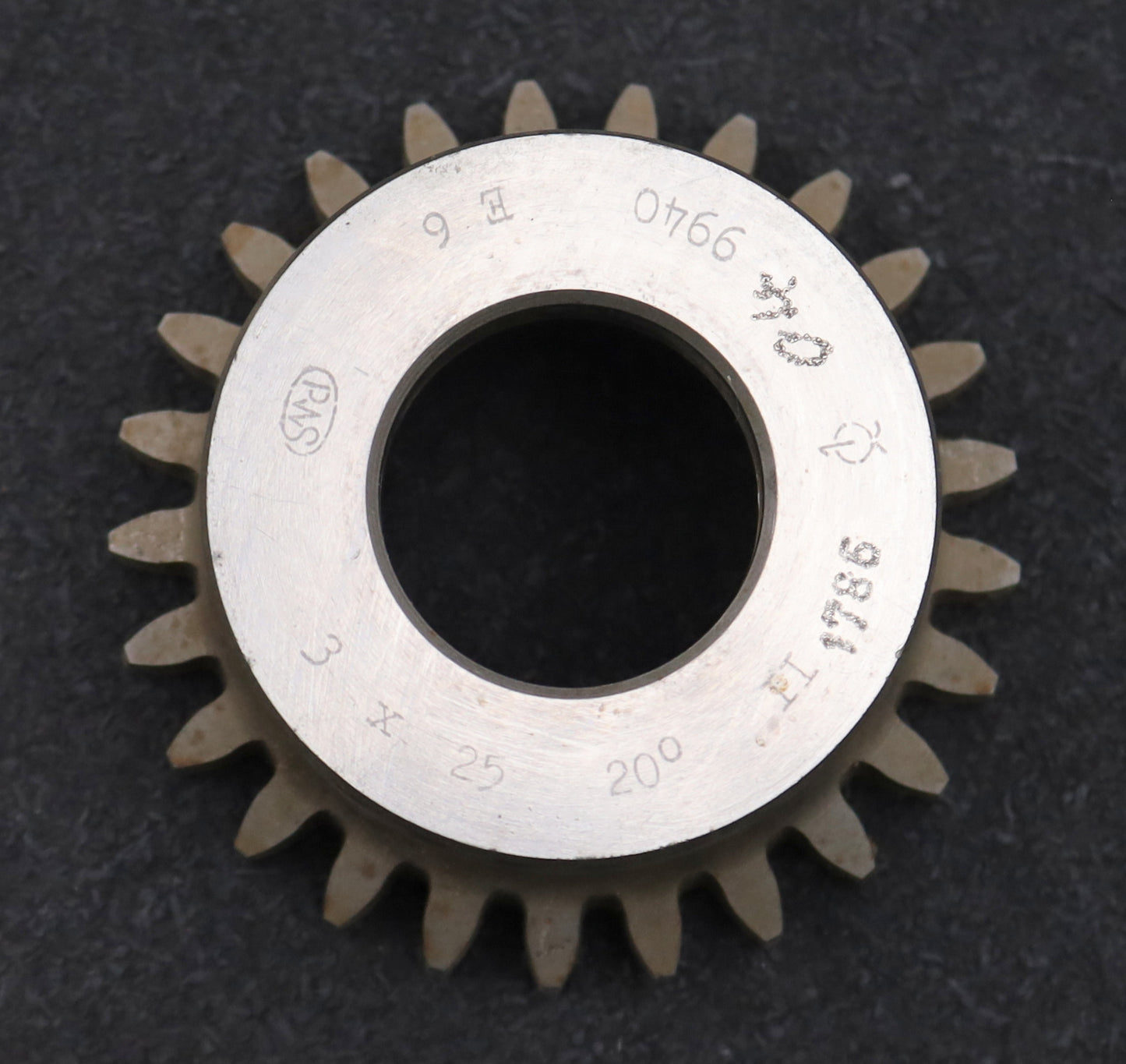 Bild des Artikels PWS-Glockenschneidrad-m=-3mm-EGW-20°-Z=-25-BP-II-Ø84x35xØ1-1/4''-gebraucht