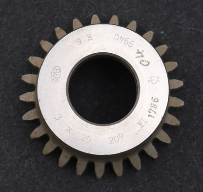 Bild des Artikels PWS-Glockenschneidrad-m=-3mm-EGW-20°-Z=-25-BP-II-Ø84x35xØ1-1/4''-gebraucht