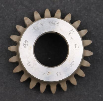 Bild des Artikels PWS-Glockenschneidrad-m=-3,5mm-EGW-20°-Z=-22-BP-II-Ø86x41xØ1-1/4''-gebraucht