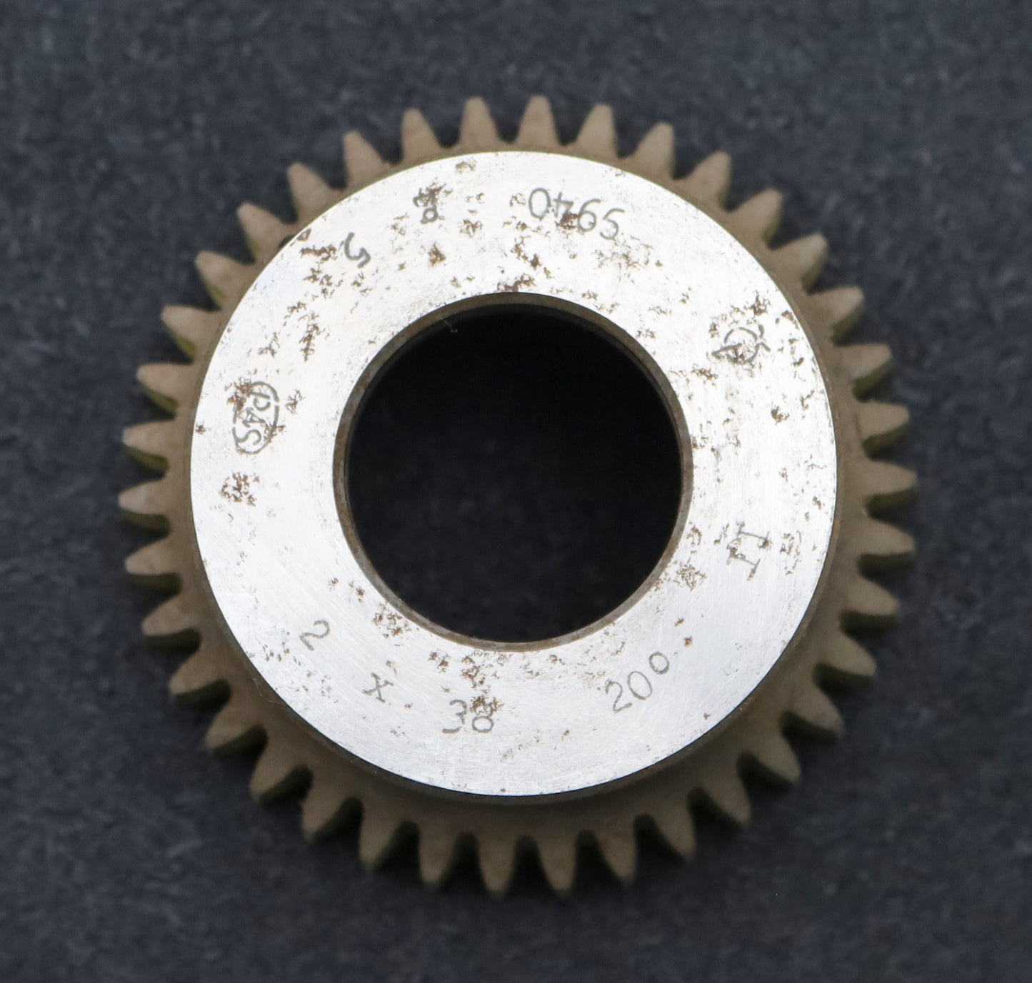 Bild des Artikels PWS-Glockenschneidrad-m=-2mm-EGW-20°-Z=-38-BP-II-Ø81x40xØ1-1/4''-gebraucht