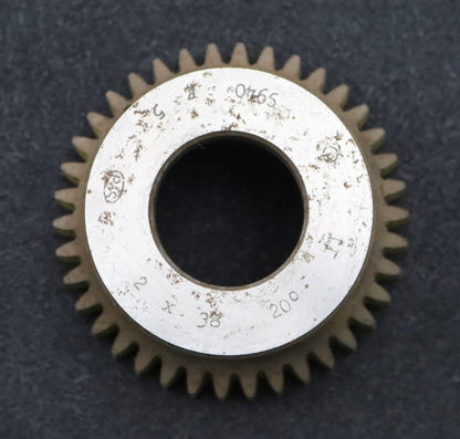 Bild des Artikels PWS-Glockenschneidrad-m=-2mm-EGW-20°-Z=-38-BP-II-Ø81x40xØ1-1/4''-gebraucht
