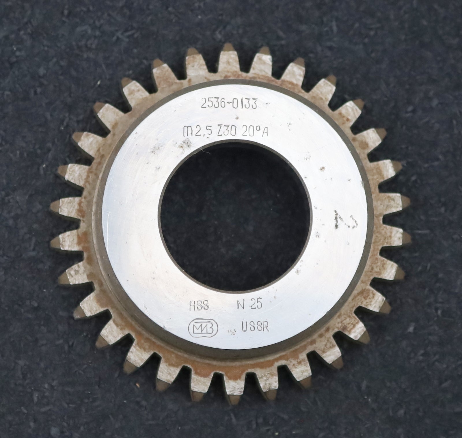 Bild des Artikels MIZ-Glockenschneidrad-m=-2,5mm-EGW-20°-Z=-30-Ø81x23xØ1-1/4''-Qualität-A-HSS