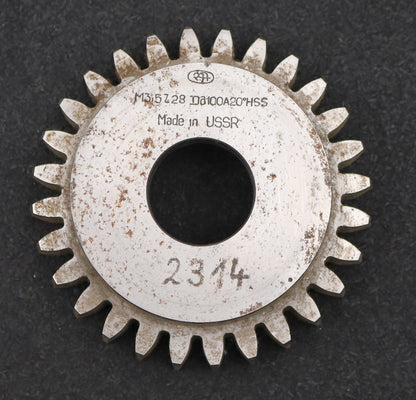 Bild des Artikels Glockenschneidrad-m=-3,5mm-EGW-20°-Z=-28-Ø109x33xØ1-1/4''-HSS