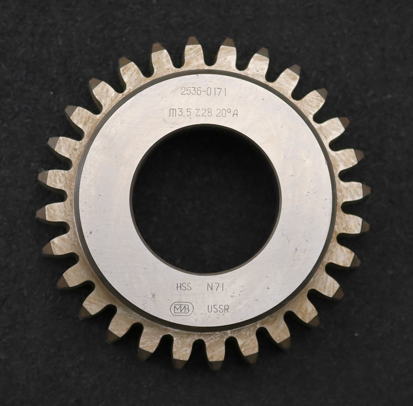 Bild des Artikels MIZ-Glockenschneidrad-m=-3,5mm-EGW-20°-Z=-28-Ø109x32xØ1-3/4''-Qualität-A-HSS