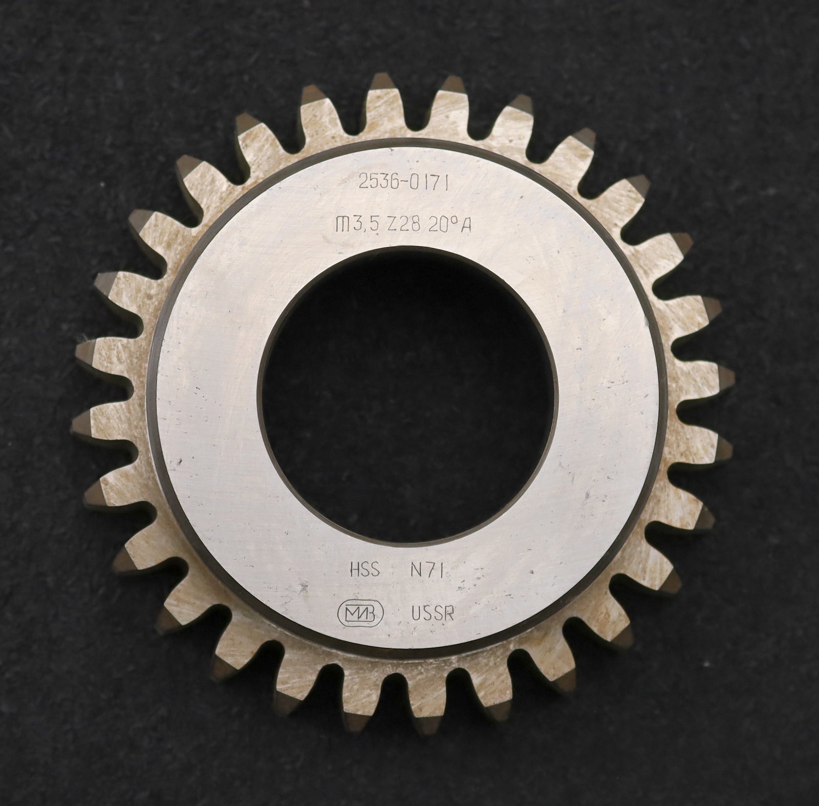 Bild des Artikels MIZ-Glockenschneidrad-m=-3,5mm-EGW-20°-Z=-28-Ø109x32xØ1-3/4''-Qualität-A-HSS