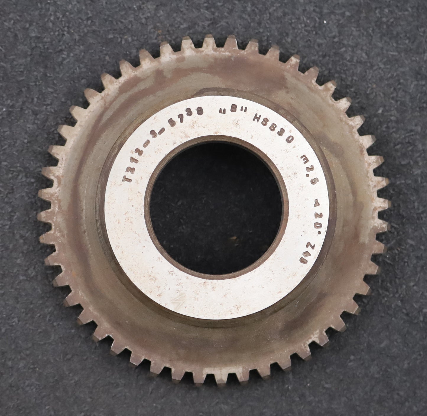 Bild des Artikels Glockenschneidrad-m=-2,5mm-EGW-20°-Z=-48-Ø127x41xØ1-3/4''-Qualität-B-HSS30