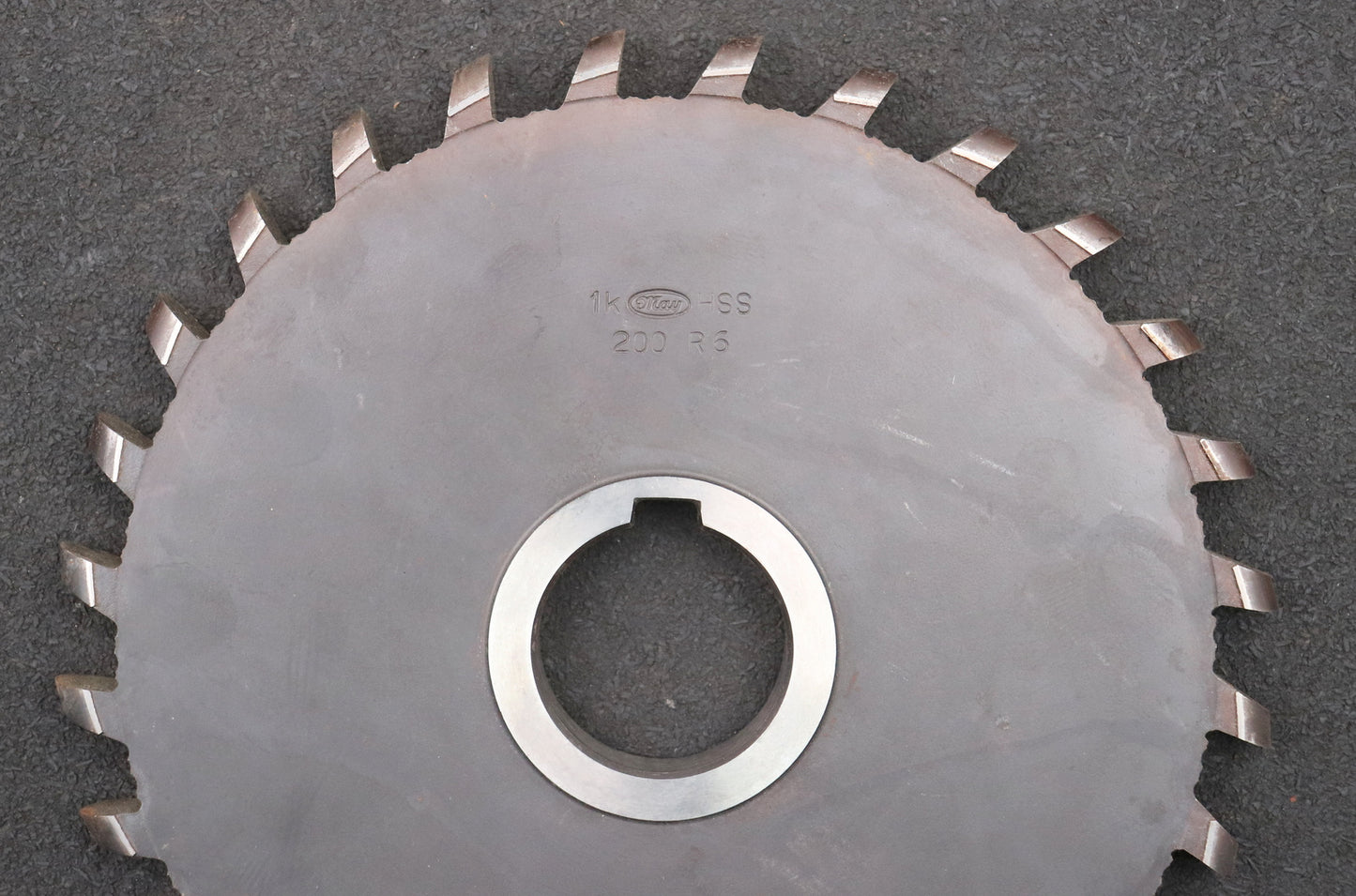 Bild des Artikels MAY-Halbrund-Formfräser-konvex-Radiusfräser-Radius-6mm-Ø196x12xØ40mm-mit-LKN-HSS