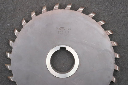 Bild des Artikels MAY-Halbrund-Formfräser-konvex-Radiusfräser-Radius-6mm-Ø196x12xØ40mm-mit-LKN-HSS