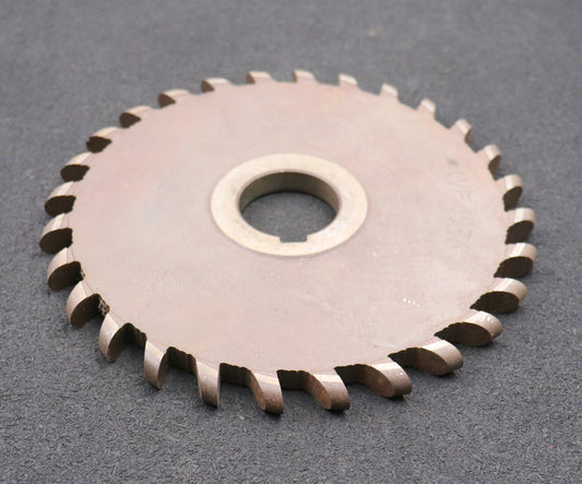 Bild des Artikels -Halbrund-Formfräser-konvex-Radiusfräser-Radius-6mm-Ø200x12xØ40mm-mit-LKN-HSS