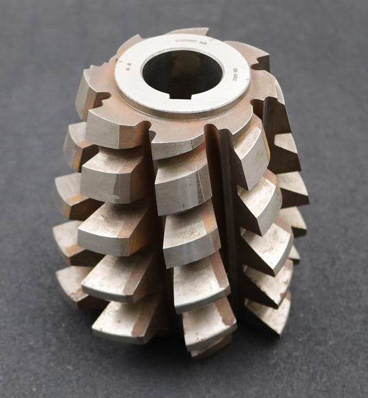 Bild des Artikels STOCK-Schneckenrad-Wälzfräser-worm-wheel-hob-m=-10,0mm-EGW-20°-Ø145x161xØ40mm