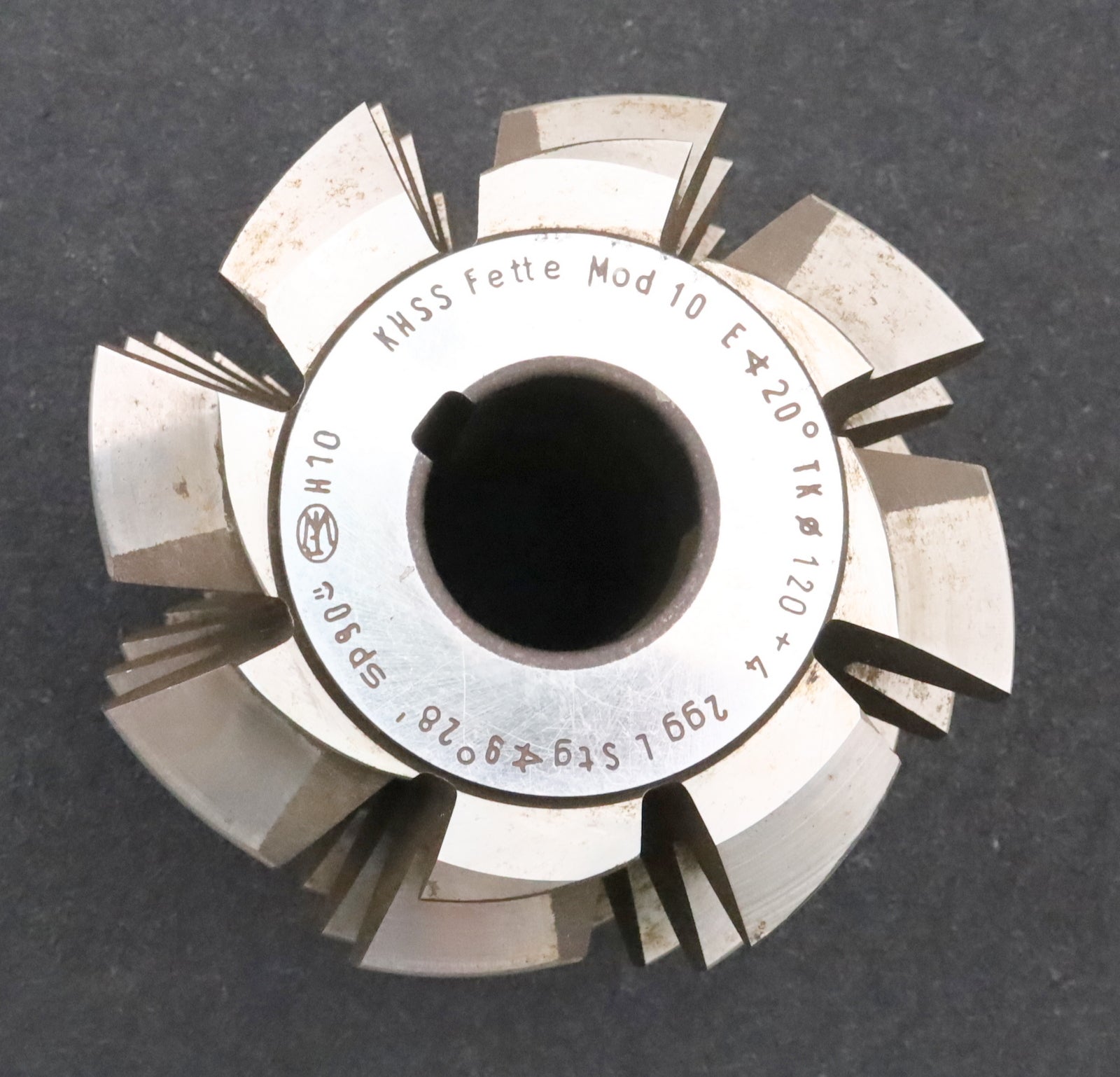 Bild des Artikels FETTE-Schneckenrad-Wälzfräser-worm-wheel-hob-m=-10,0mm-EGW-20°-Ø139x160xØ40mm