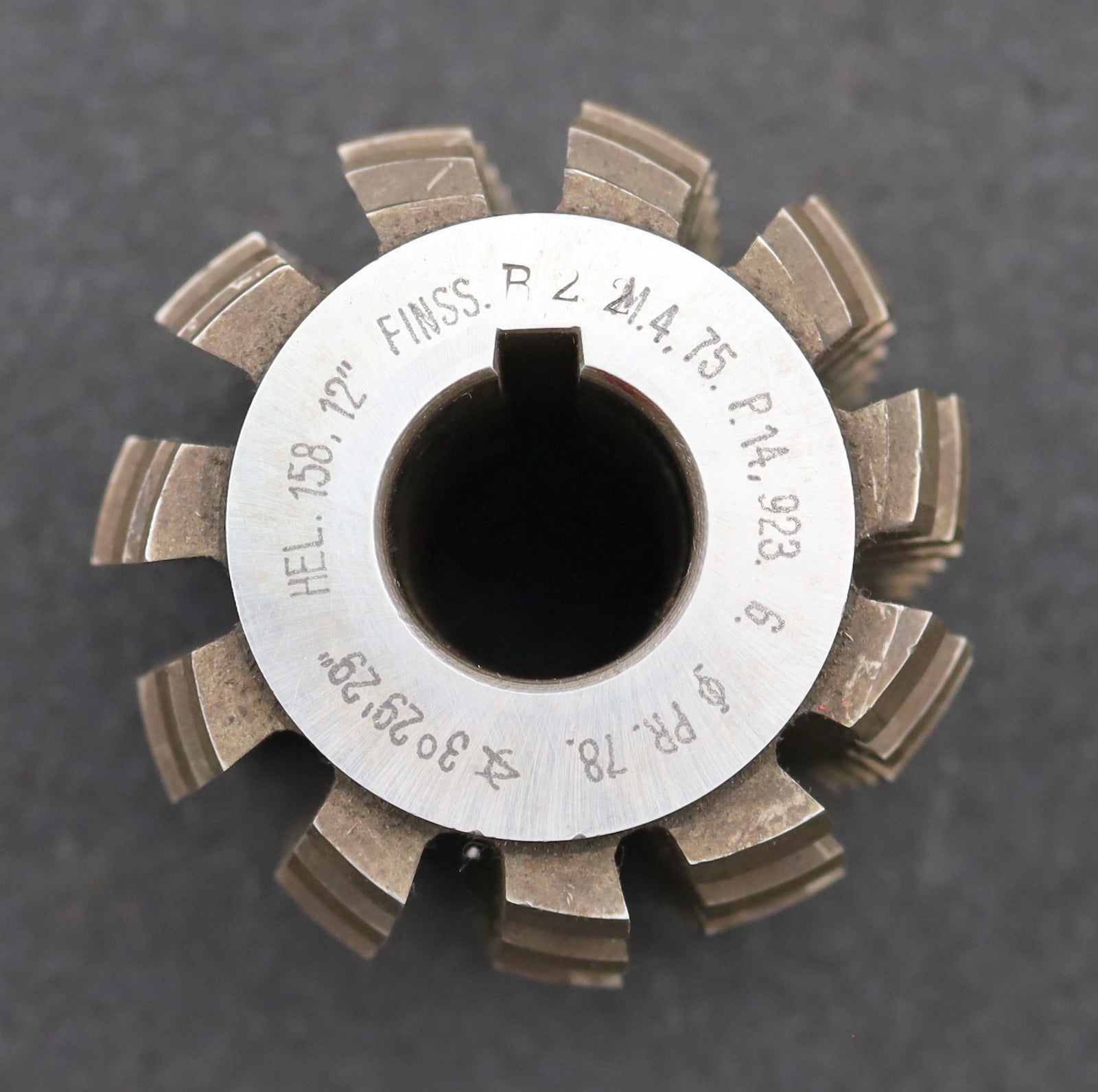 Bild des Artikels KLINGELNBERG-Schneckenrad-Wälzfräser-m=-4,75mm-EGW-20°-Teilung-14,923