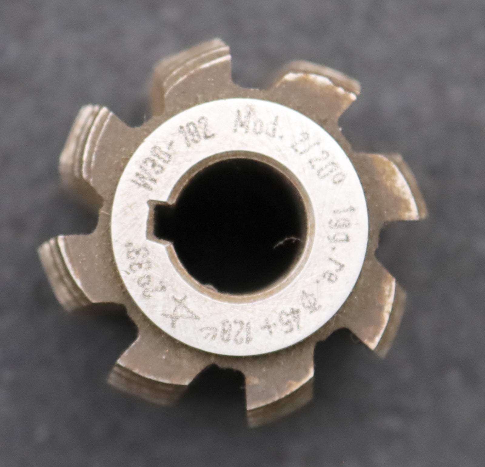 Bild des Artikels KLINGELNBERG-Schneckenrad-Wälzfräser-worm-wheel-hob-m=-2mm-EGW-20°-TeilkreisØ-45