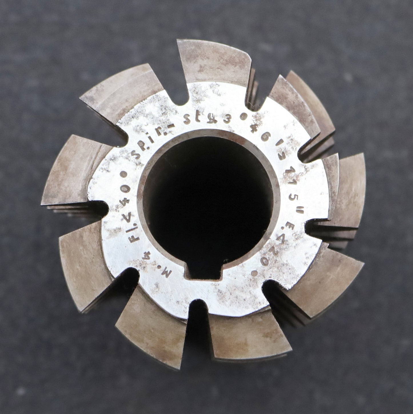 Bild des Artikels GPS-Schneckenrad-Wälzfräser-m=-4mm-EGW-20°-TeilkreisØ-45-Ø72x80x27mm