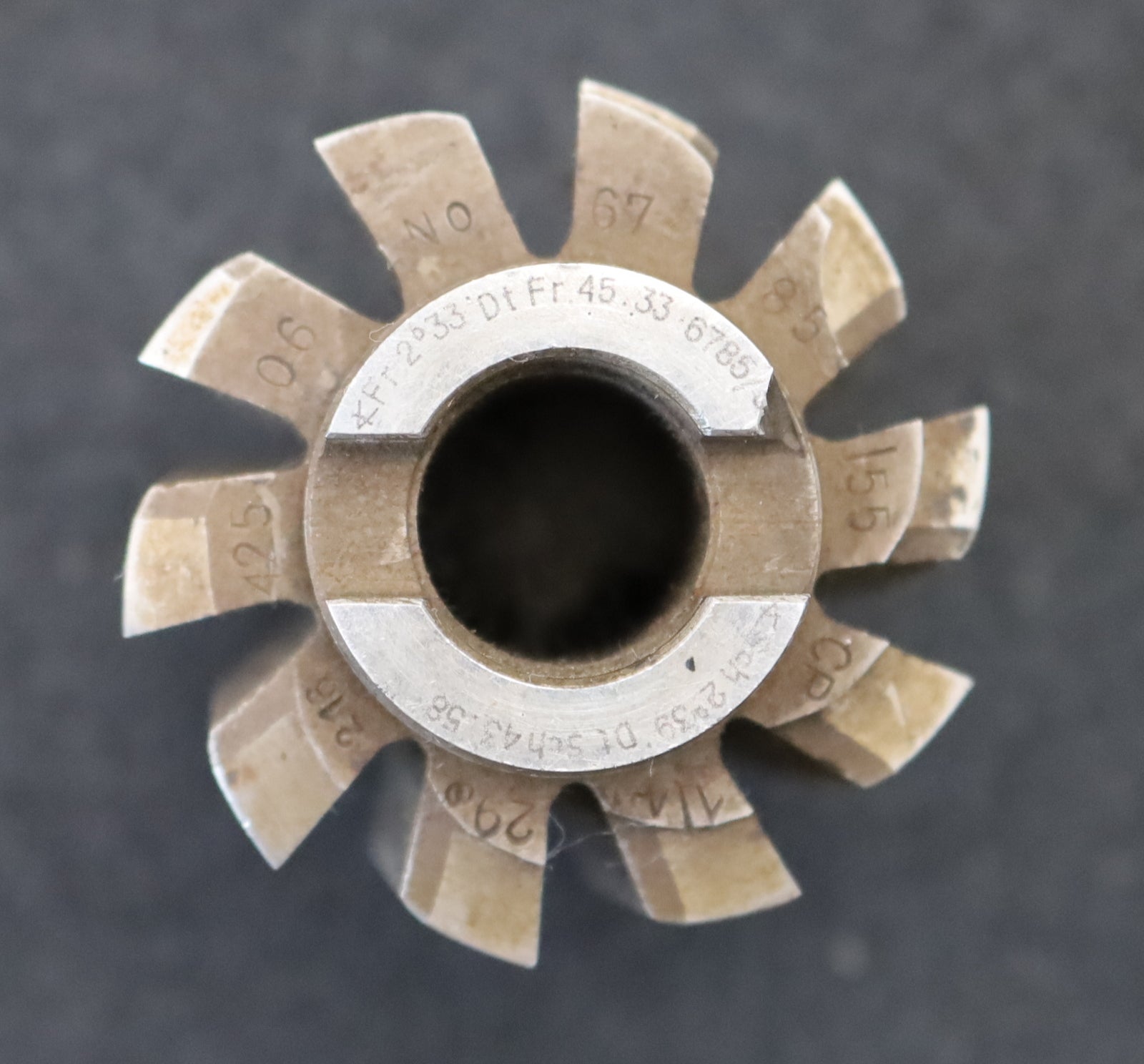 Bild des Artikels KLINGELNBERG-Schneckenrad-Wälzfräser-worm-wheel-hob-CP-1/4"mm-EGW-14°30´