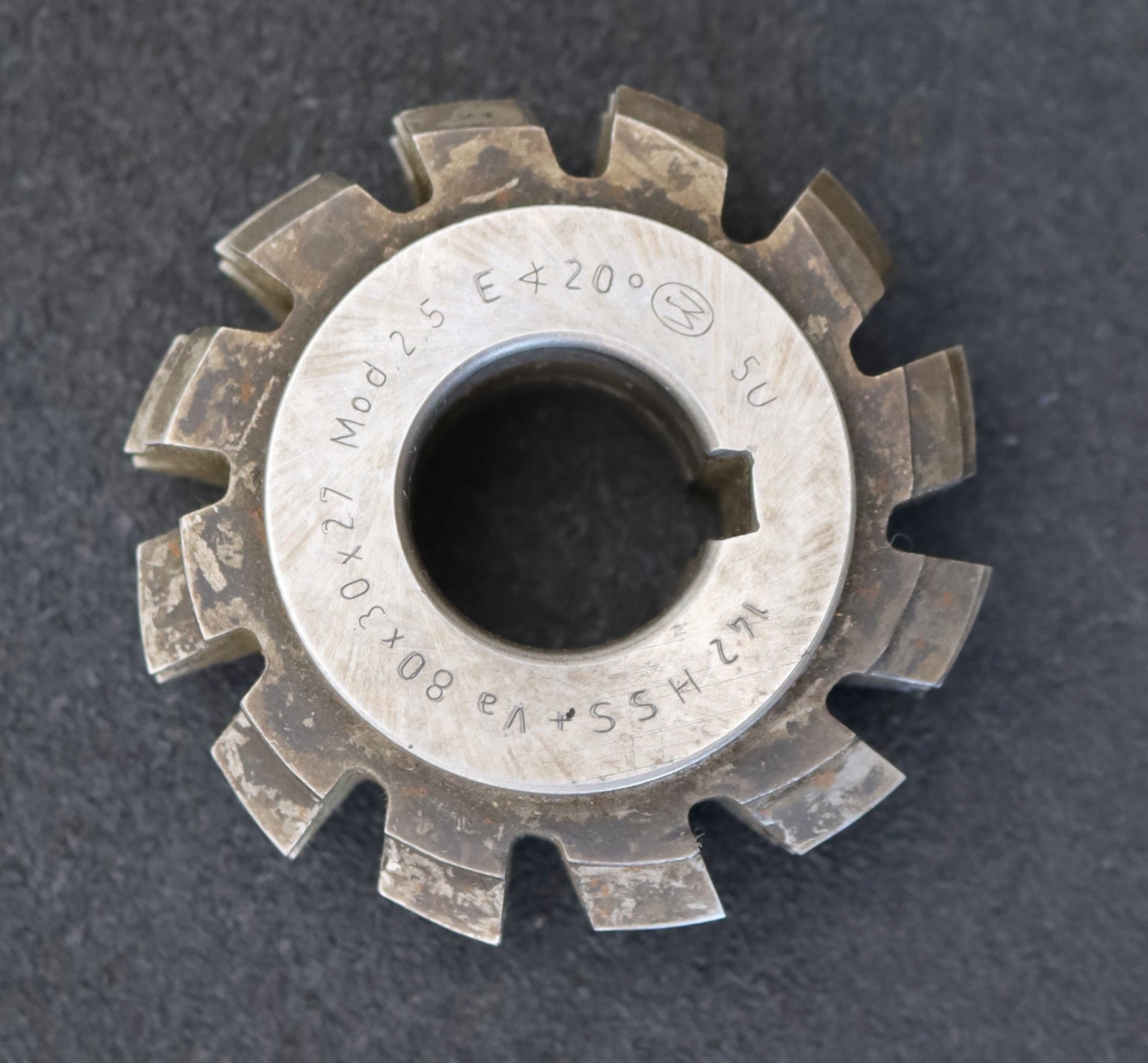 Bild des Artikels FETTE-Zahnrad-Wälzfräser-gear-hob-m=-2,5mm-EGW-20°-Frästiefe-5,625