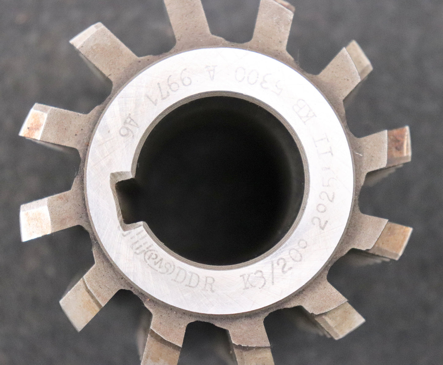 Bild des Artikels PWS-Zahnrad-Wälzfräser-gear-hob-m=-3,0mm-EGW-20°-BPII-nach-DIN-3972-Ø80x70xØ32mm