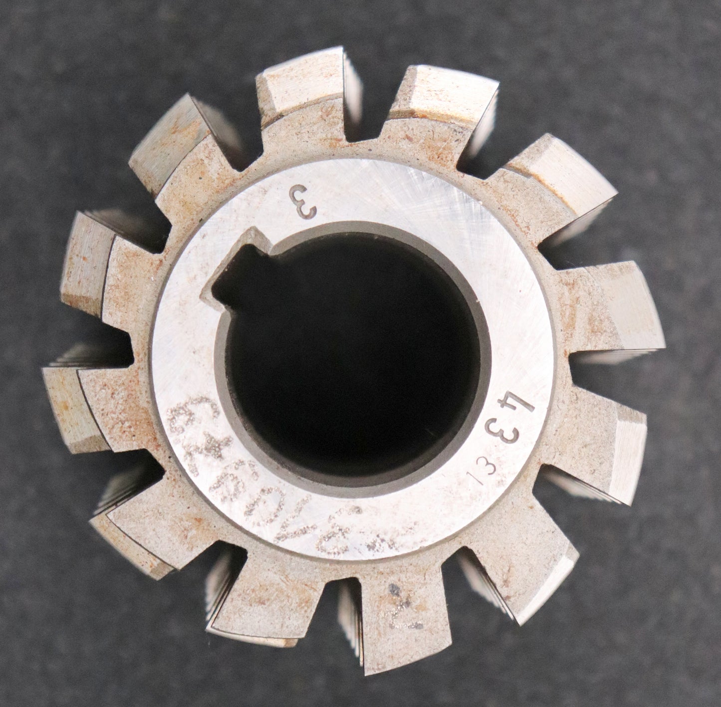 Bild des Artikels PWS-Zahnrad-Wälzfräser-gear-hob-m=-3,0mm-EGW-20°-BPII-DIN-3972-Ø80x70xØ32mm