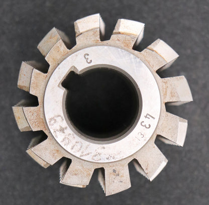 Bild des Artikels PWS-Zahnrad-Wälzfräser-gear-hob-m=-3,0mm-EGW-20°-BPII-DIN-3972-Ø80x70xØ32mm