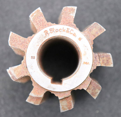 Bild des Artikels R.STOCK-Zahnrad-Wälzfräser-gear-hob-m=-3,5mm-EGW-20°-Ø71x76xØ27mm-mit-LKN