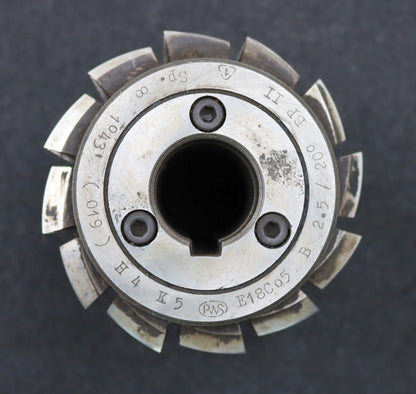 Bild des Artikels PWS-Zahnrad-Wälzfräser-gear-hob-m=-2,5mm-EGW-20°-BPII-nach-DIN-3972-Ø93x97xØ27mm