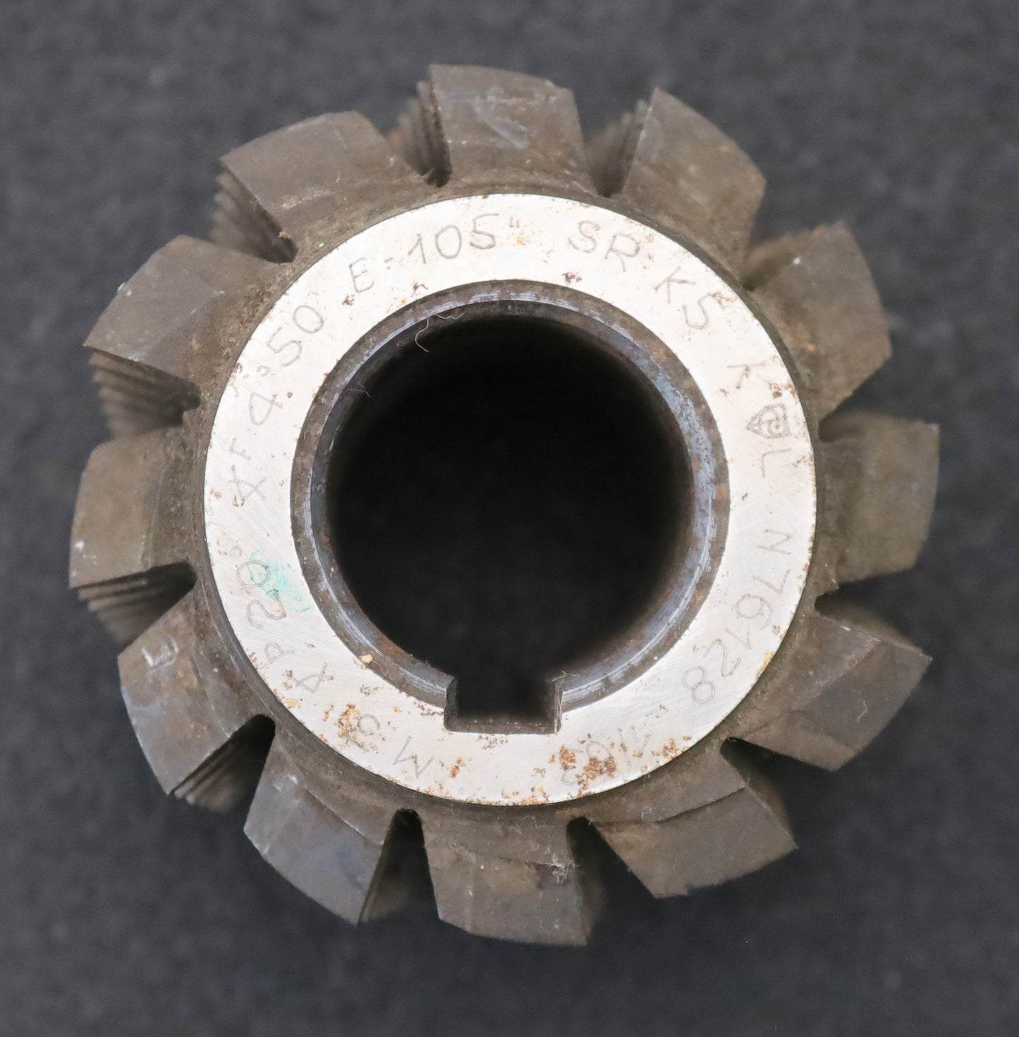 Bild des Artikels KL-Zahnrad-Wälzfräser-gear-hob-m=-3,0mm-EGW-20°-Ø80x70xØ32mm-LKN-1gg.-Rechts