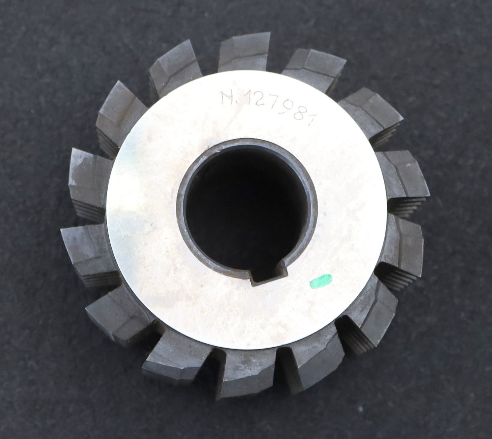 Bild des Artikels KL-Zahnrad-Wälzfräser-gear-hob-m=-3,0mm-EGW-20°-BPII-nach-DIN-3972-Ø99x60xØ32mm