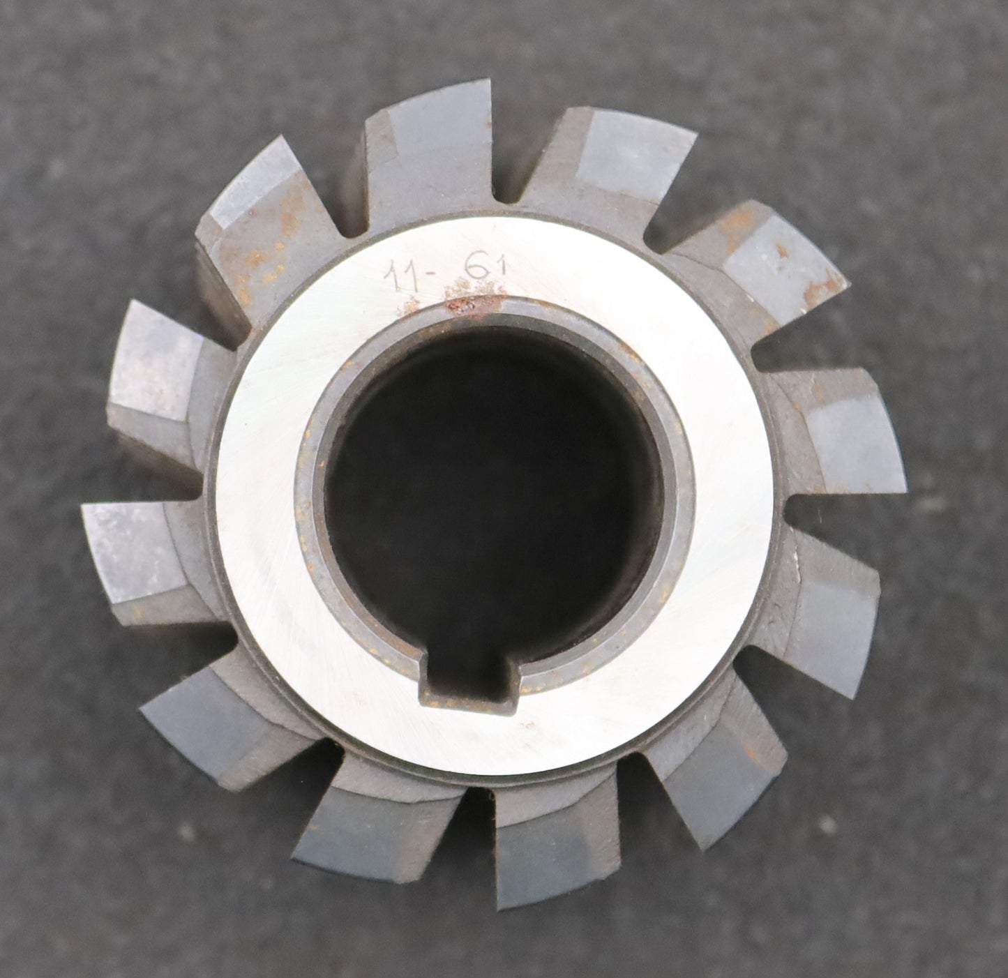 Bild des Artikels KL-Zahnrad-Wälzfräser-gear-hob-m=-3,5mm-EGW-20°-Ø80x69xØ32mm-mit-LKN-1gg.-Rechts